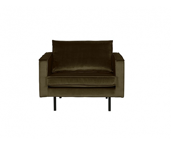 Rodeo velvet armchair